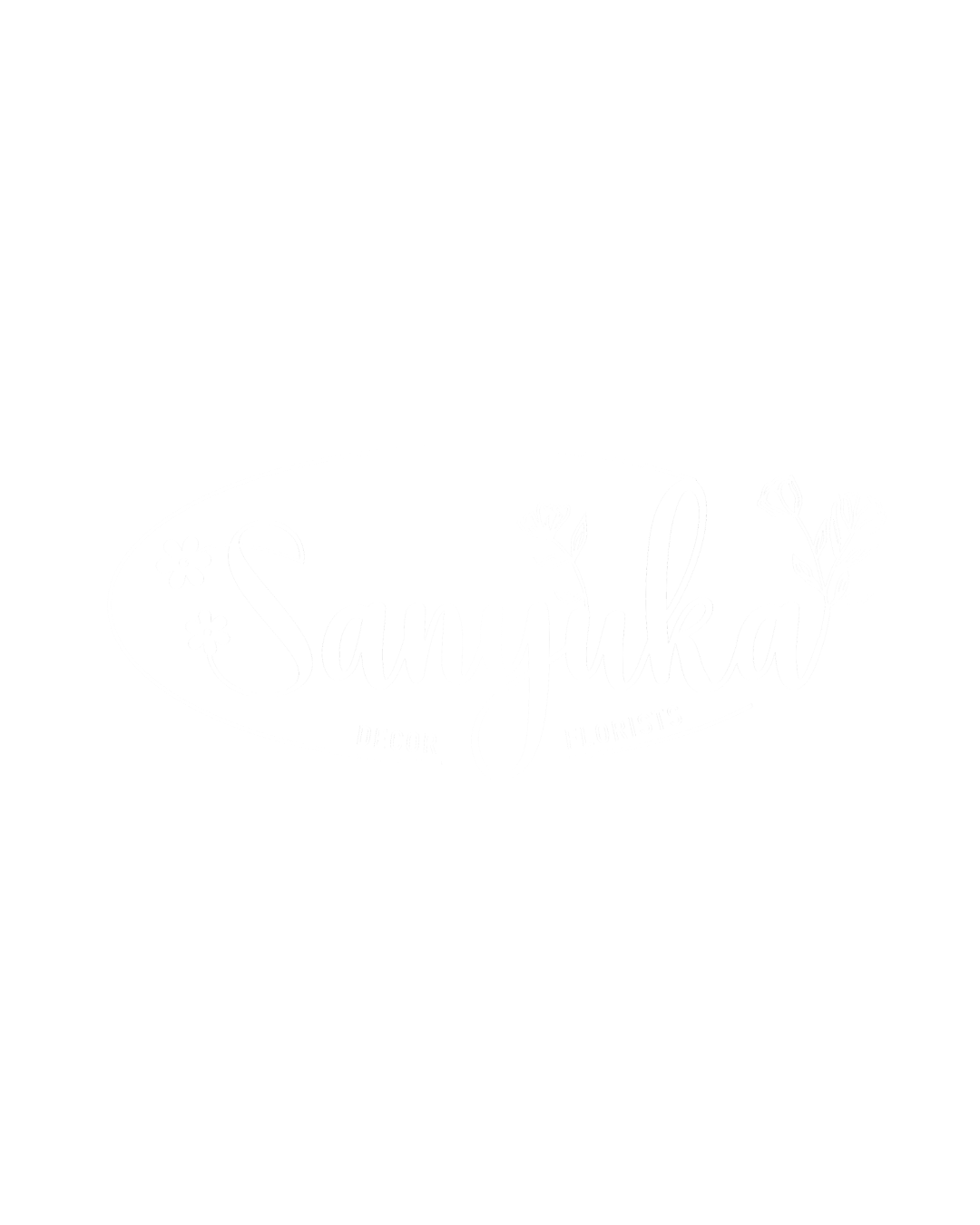 Sanyuka Decor Florists Logo